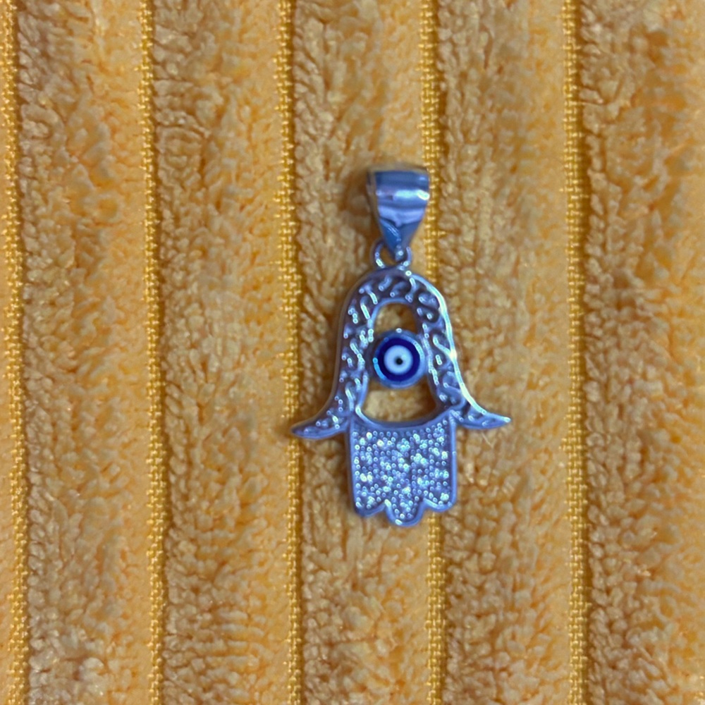 925 Egyptian Silver Hamsa Pendant🪬